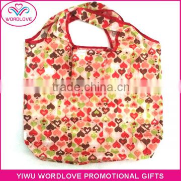 target reusable shopping bag/recycled grocery shopping bag/cheap printed foldable bag