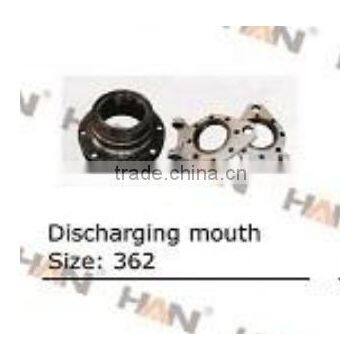 Discharging mouth Size 362 for zoomlion concrete pump spare parts