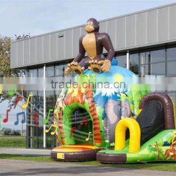 Inflatable Disco Party House Jungle Theme