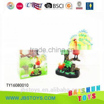 tail peacock decoration bird with sound