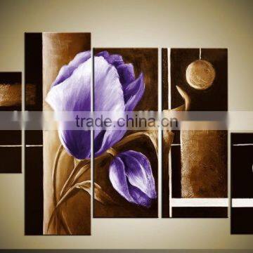 Group Handmade Flower Painting Wall Art 40515