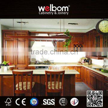 2016 Welbom Cherry Wood Kitchen Cabinets And Antique Kitchen Cabinets For Sale