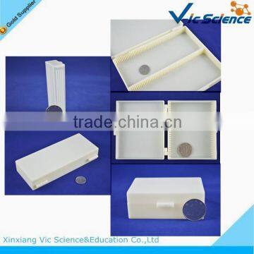 Various models plastic box for biologyical microslides