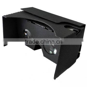 Mobile Phone 3D Movie 3D Games VR Black Google Cardboard 3D Glasses photo-4
