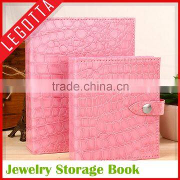 Wholesale Protable Creative Leather Fashionable Folding Earring Organizer photo-4