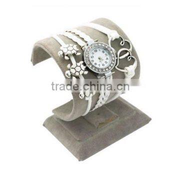 Handmade Leather Love Turtle Bracelet Watch