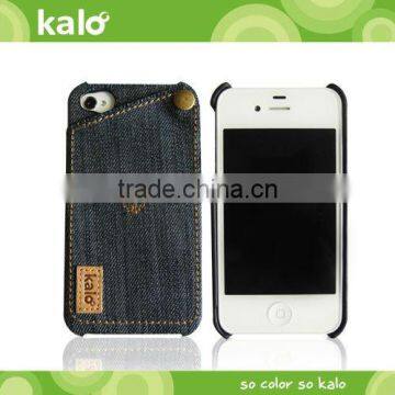 Denim Case with RFID Card for iPhone 4S Case