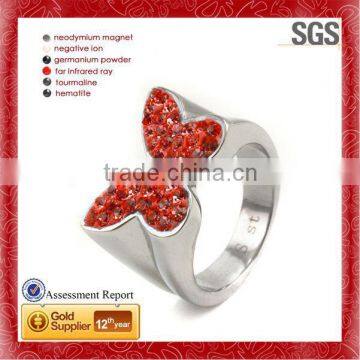 Glamorous stylish linked chain pattern cool latest model ring