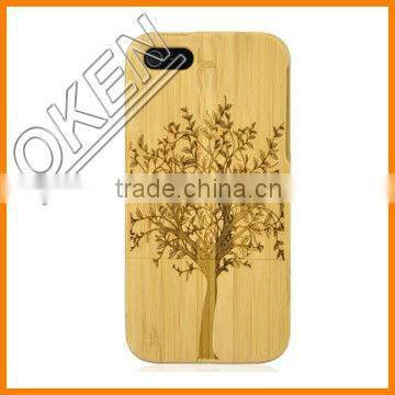 Durable Mobile phone Bamboo Wood Carving Phone Shell Case For Samsung galaxy S5 From Alibaba China