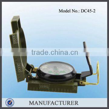 New Acrylic Map Compass with Mirror outdoor hunting fishing compass good products