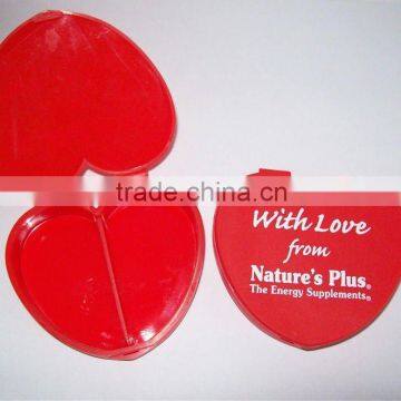 Heart shape pill holder