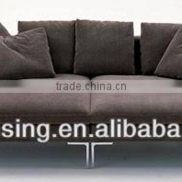 Chinese design fabric cushion sofa lounge chair