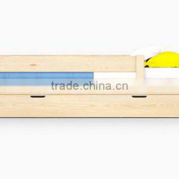 10% Discount Hot Selling Solid Wood Design Children Bed With Storage
