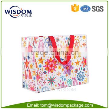 recycled printing pp non woven bulk bag