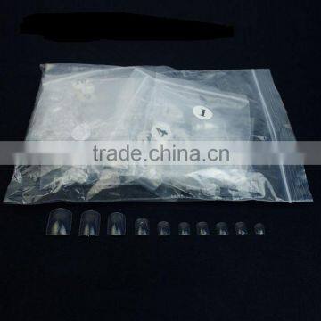 G5-003 500pcs Clear toe nails .ABS Clear false toe nails