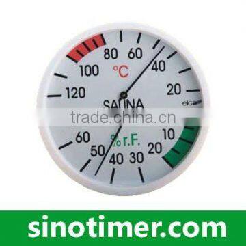 Analog Sauna Thermometer Hygrometer