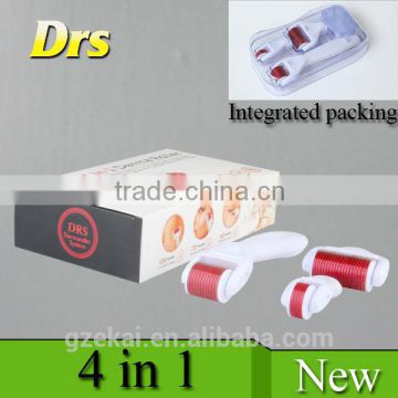 1.5mm 2015 Hot New Products Derma Roller 4 3.0mmmicro Needle Roller In 1 Derma Skin Care Derma Rolling System Derma Roller System