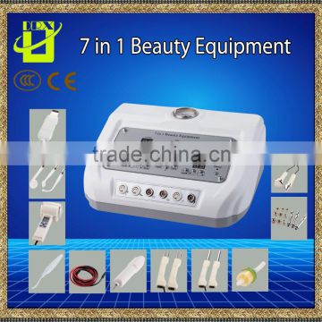 Galvanic photon ultrasonic 7-in-1 Beauty Skin Care equipment facial massager made in china