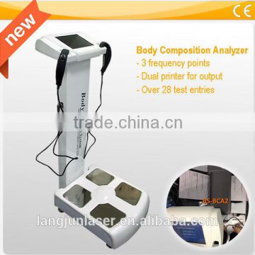 Professional body fat and composition analyzers