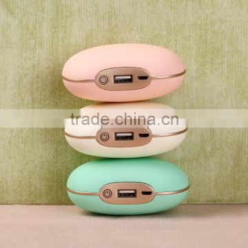 High quality home use rechargeable USB hand warmer with function of massage and vibration