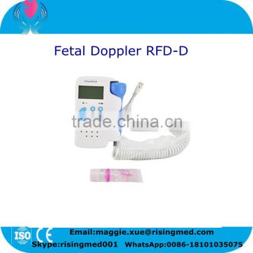 Fetal Heart Rate Doppler Pocket Fetal doppler LCD monitor for pregnant FHR