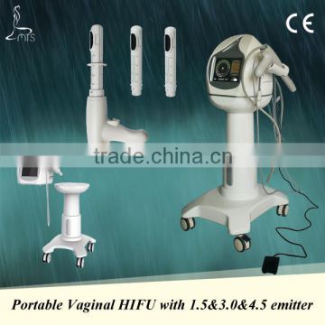 Skin Rejuvenation Professional HIFU System Vaginal Tightening Machine Of 1.5mm 3.0mm 4.5mm Transducers High Frequency Machine Facial