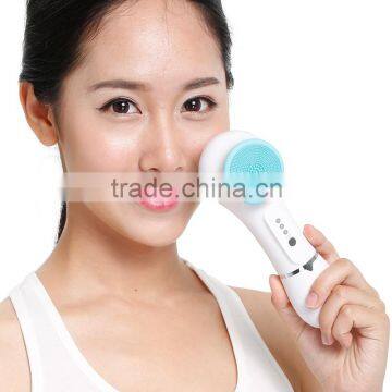 Electirc Vibration Facial Cleansing Brush for Face Pore Cleaning and Massage photo-5