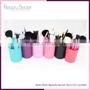 12pcs Aluminum Handle Make up Brush Sets Makeup Use