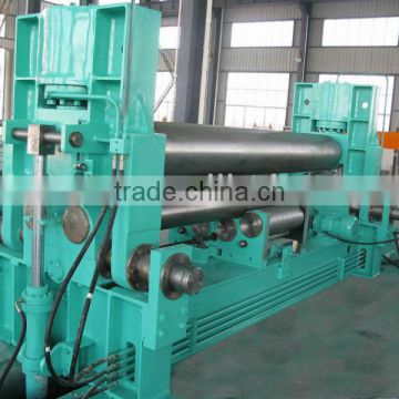 Hydraulic 3-roller symmetrical plate rolling machine