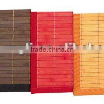 Dyed and Natural Bamboo Placemat
