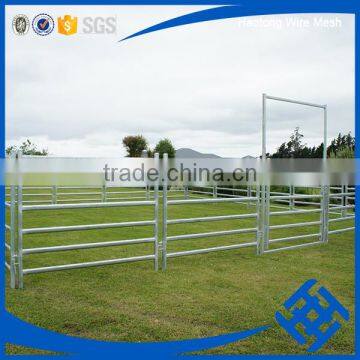 australia style 1.8*2.1m 6 rails galvanized cattle fence