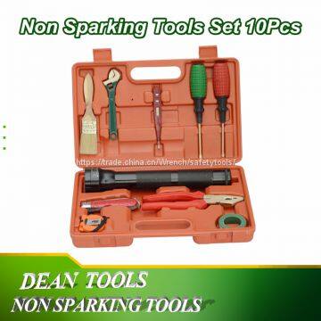 Sell ,DEAN BERYLLIUM BRONZE TOOLS SET 10PCS,SAFETY HAND TOOLS SET