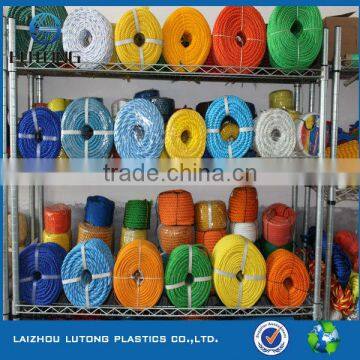 red, yellow, blue, green plastic rope