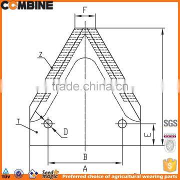 Hot Sale N Sezione Lama for CNH Combine Harvester photo-3
