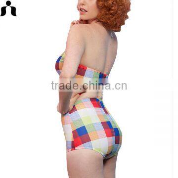 New Fashion Design Women Sexy 2016 High Waist Swim Wear photo-3