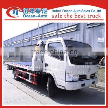2015 Hot Dongfeng Dlk 4TON Flatbed Tow Truck photo-2