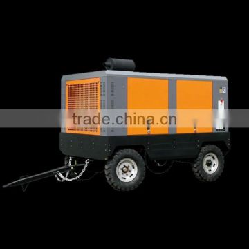 PORTABLE DIESEL ENGINE DRIVEN ROTARY AIR COMPRESSOR