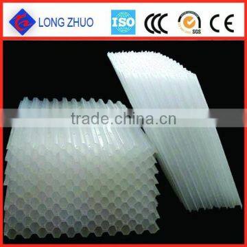Honeycomb Inclined Pipe With Frp Grid, Long Lasting Se/PVC Plastic Hexagon Honeycomb Packing photo-2