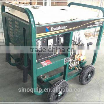 5.5kva Portable Air Cooled Open-Frame Diesel Generator Price photo-5