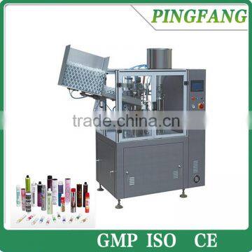 The newest QGGF-60Z-C Mental Tube filling sealing machine