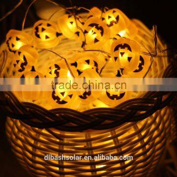 20LED 30LED Halloween pumpkin plastic string light