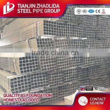ASTM A500 GR A B WELDED Pre Galvanized Square Galvanized for Furniture Use photo-4