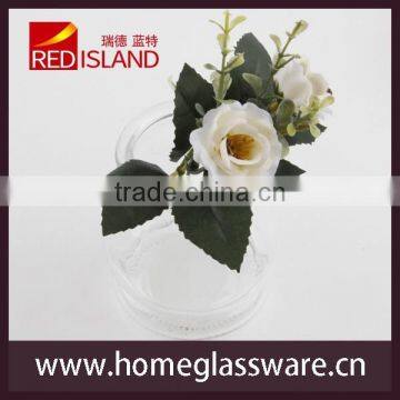 Clear Glass Bowl Container Planter Vase photo-2