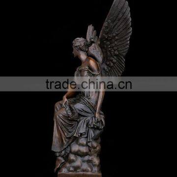 Ourdoor Decorative Bronze Angel Sculpture photo-2