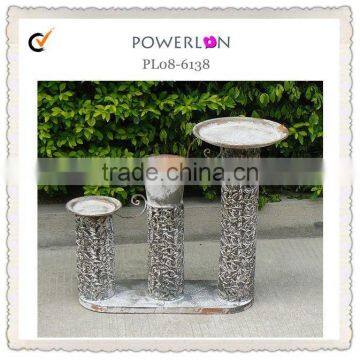 Garden or park bird food feeder