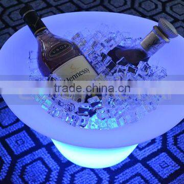 Led Light Glowing Win Bucket/led Ice Bucket /led Illuminated Ice Wine Bucket photo-2
