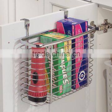 Factory Wholesale Over-the-Cabinet Kitchen Storage Organizer Basket photo-5