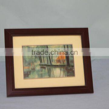 High Quality Red Custom Wooden Photo Picture Frame Wholesale photo-2