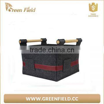 Felt Laundry Storage Basket for Dirty Cloth photo-2