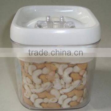 0.4L Square airtight plastic container for food